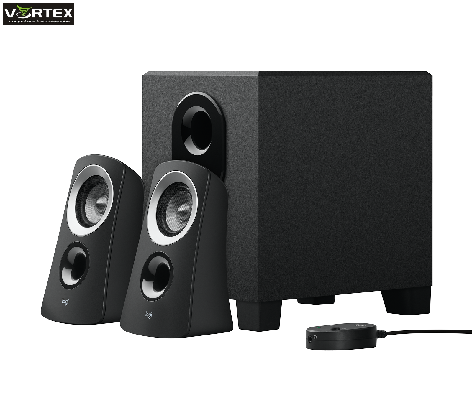 Speaker Logitech Z313, Snaga satelita  5 W, Snaga subwoofera  15 W, Frekvencijski raspon 48Hz - 20kHz