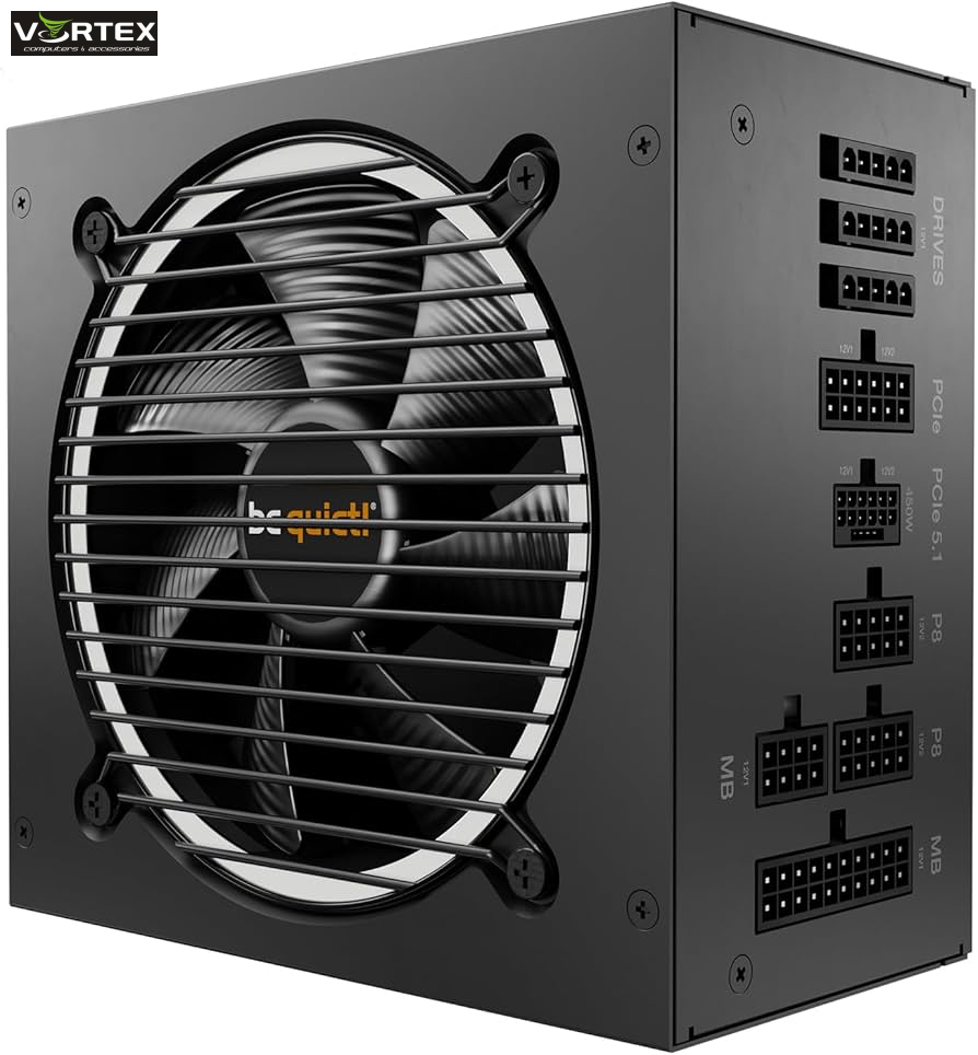 PSU 650W BE QUIET! PURE POWER 12 M w/PCIe 5.0, 80 Plus GOLD FULL MODULAR, BN342