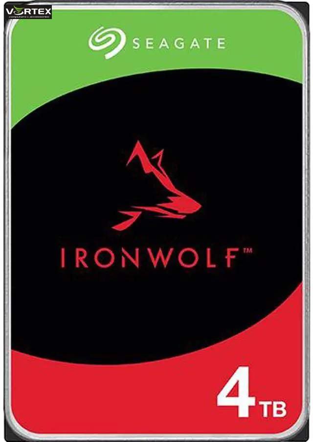 HDD 3,5" 4TB SEAGATE IronWolf 5400rpm 256MB ST4000VN006