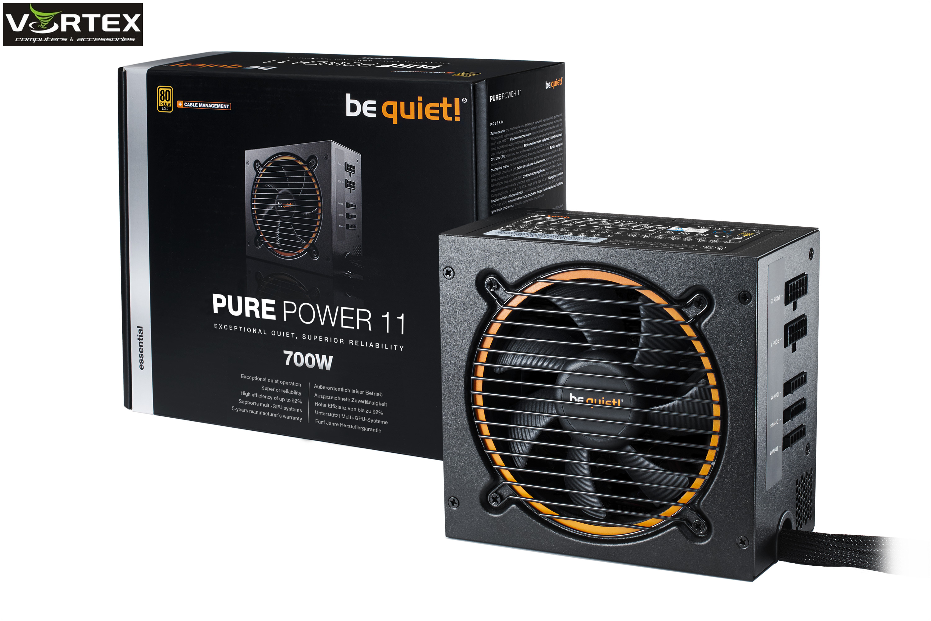 PSU 700W BE QUIET! PURE POWER 11 80 Plus GOLD, BN295