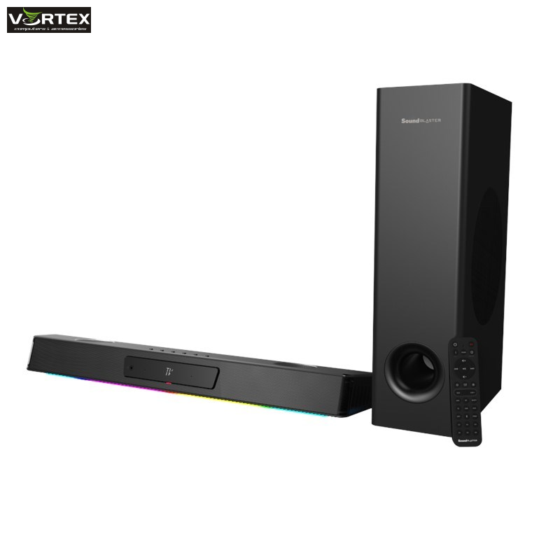 SPEAKERS 2.1 SOUNDBAR CREATIVE SOUND BLASTER KATANA V2X RGB bluetooth 5.0,Type-C, optical, HDMI, SXFI, (180W) 51MF8470AA000