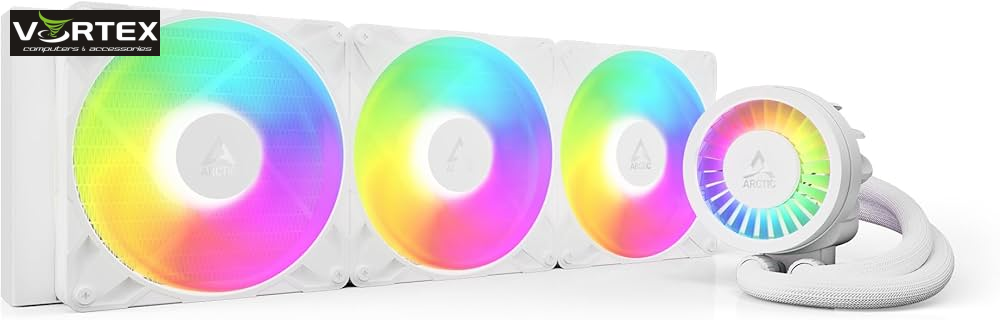 COOLERS CPU AIO ARCTIC LIQUID FREEZER III 420 White, 3x140mm P14 PWM PST A-RGB fans, ACFRE00153ACOOLERS CPU AIO ARCTIC LIQUID FREEZER III 420 White, 3x140mm P14 PWM PST A-RGB fans, ACFRE00153A