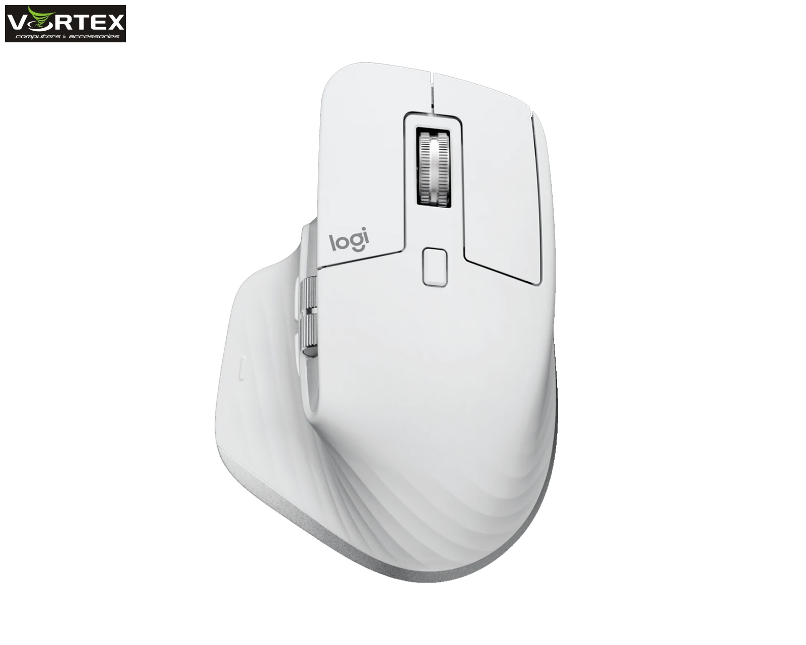 MOUSE WIRELESS USB LOGITECH MX Master 3S w/Bluetooth Multi-device, pale gray, Logi Bolt, 910-006560