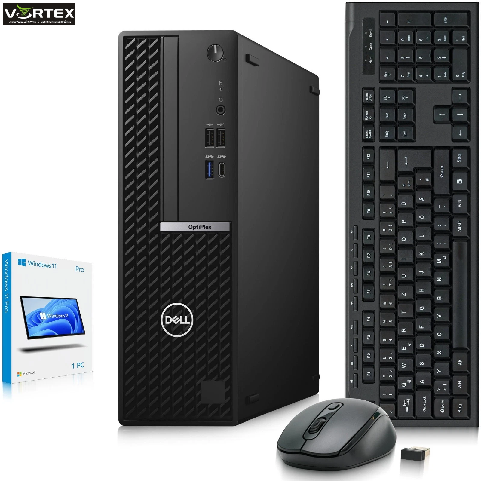 PERSONAL COMPUTER DELL  OptiPlex 5080MT, i7-10700, 8GB DDR4, M.2 256GB SSD, DVDRW, Kbd.&Mou., UbuntuLinux, 3Yrs