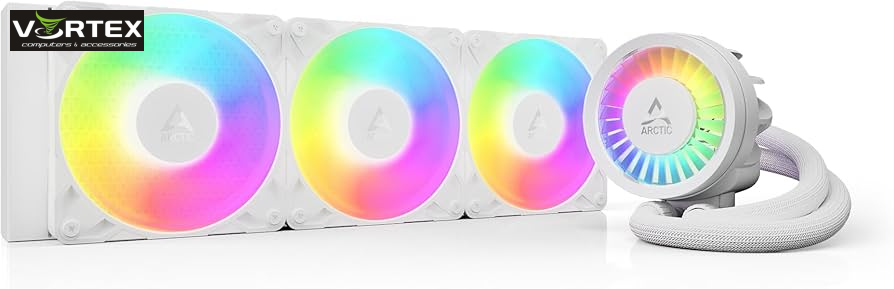 COOLERS CPU AIO ARCTIC LIQUID FREEZER III PRO 360 White, 3x120mm P12 PRO PWM PST A-RGB fans (3000 RPM), ACFRE00188A