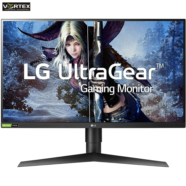 LG 27GL850-B 27 Inch Ultragear QHD Nano IPS 1ms NVIDIA G-Sync Compatible Gaming Monitor, Black