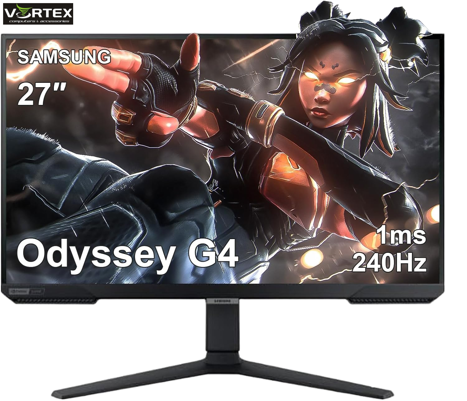 Monitor 27 Samsung LS27BG400EUXEN Odyssey G4 Gaming 240Hz, 1ms, FHD, HDMI, DP, FreeSync