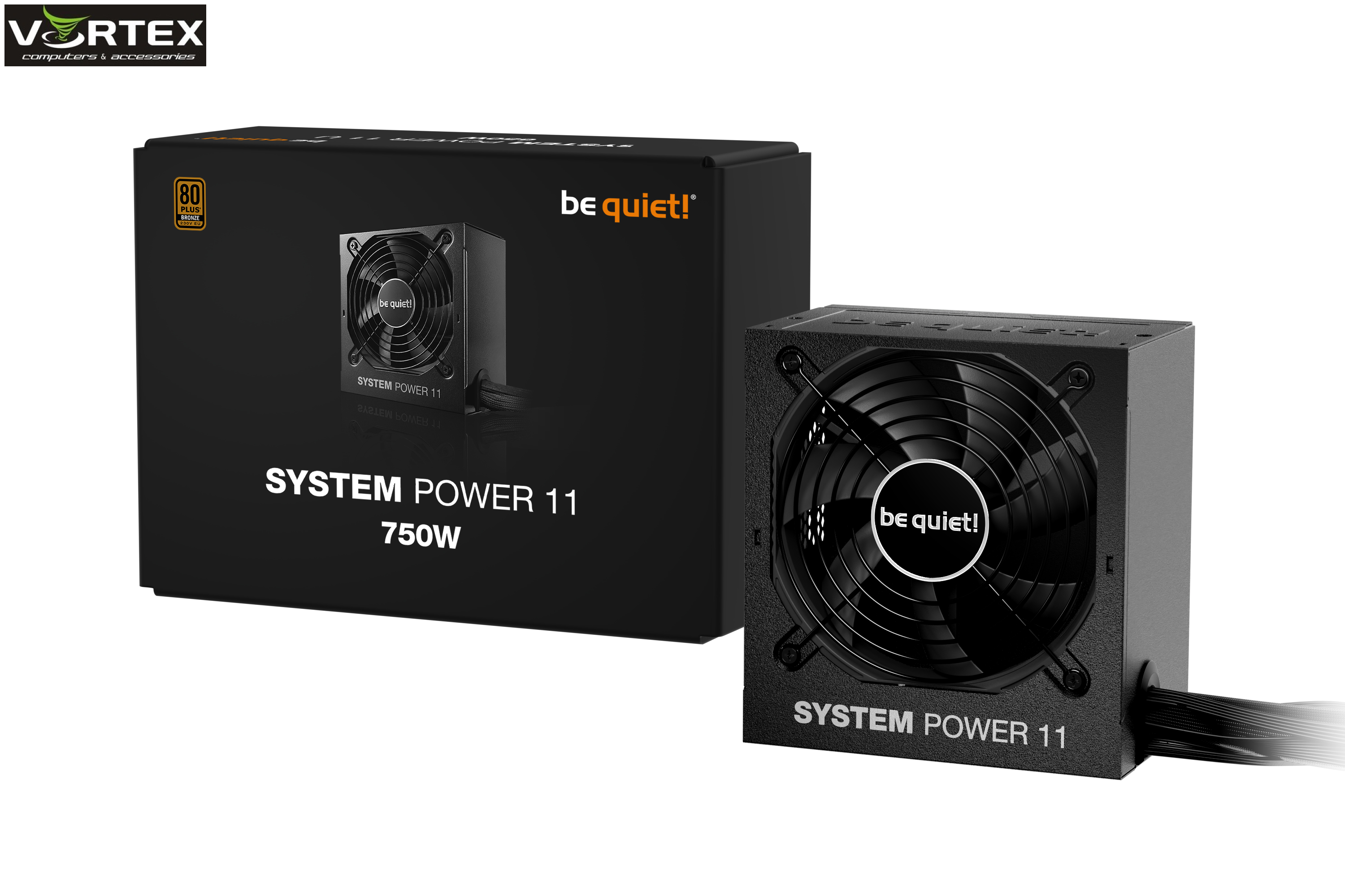 PSU 750W BE QUIET! SYSTEM POWER 11 80 Plus BRONZE, BP012EU