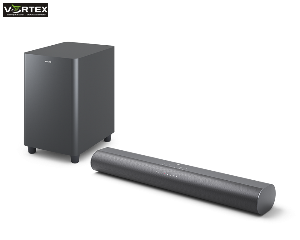 SPEAKER PHILIPS TAB6100/10 2.1 CH Dolby Atmos/DTS Virtual:X Soundbar with wireless subwoofer, 400W max / 200W RMS