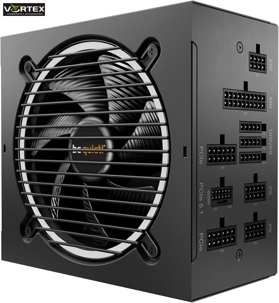 PSU 850W BE QUIET! PURE POWER 12 M w/PCIe 5.0, 80 Plus GOLD FULL MODULAR, BN344