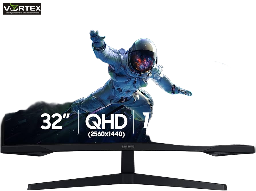 Monitor 32 Samsung LS32CG552EUXEN Odyssey G55C Gaming Curved,QHD,HDMI,DP,1ms,165Hz,FreeSync