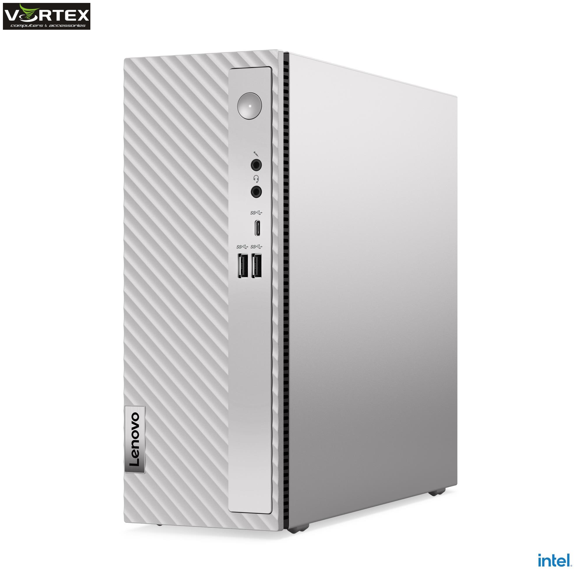 PERSONAL COMPUTER LENOVO IdeaCentre 3 07IAB7, Gray, i3-12100, Integrated Intel UHD Graphics 730, 8GB UDIMM DDR4-3200, 512GB SSD M.2 2280 PCIe 3.0x4 NVMe, 260W, USB keyboard & mouse, Integrated 100/1000M, 11ac 2x2 + BT5.0