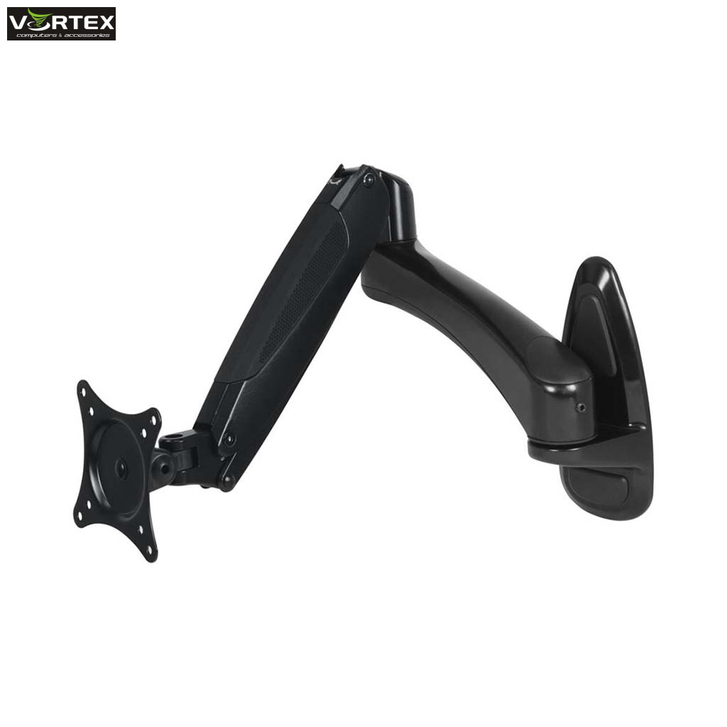 MONITOR WALL MOUNT ARCTIC W1-3D, GAS SPRING, 1 MONITOR up to 43", VESA 100/75mm, Tilt, Swivel, Rotation, 8kg, AEMNT00032A