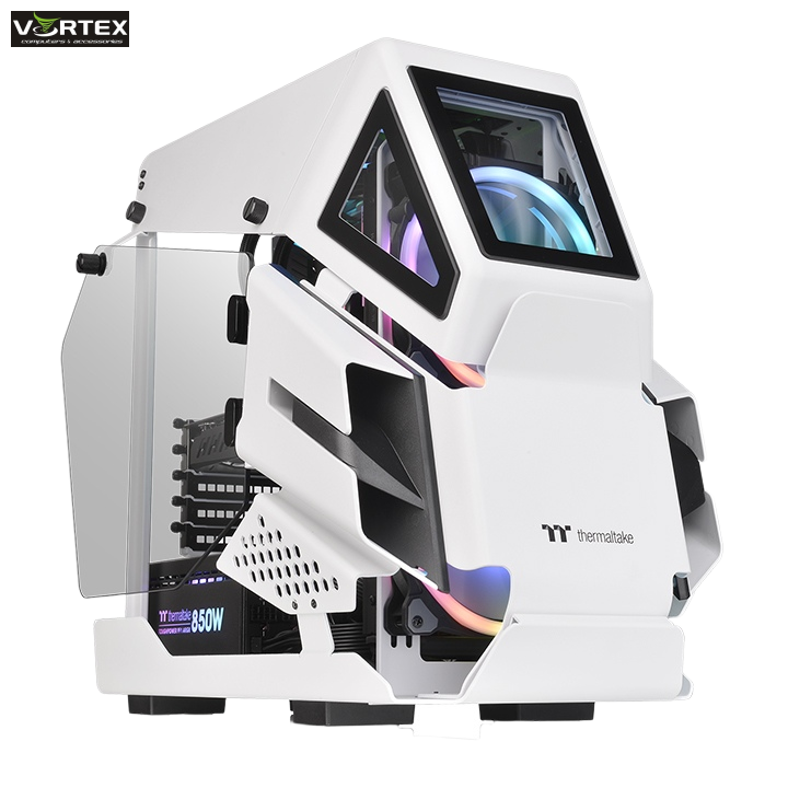 ATX Micro Case Thermaltake AH T200 Snow White