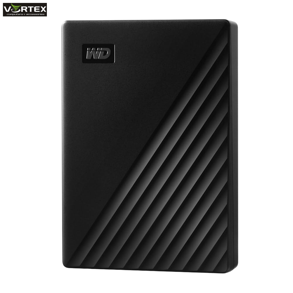 HDD External 2.5 5TB USB 3.2 Western Digital My Passport Black w/Hardware Encryption
