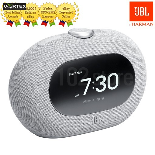 SPEAKERS BLUETOOTH JBL Horizon 3, w/FMradio,alarm clock and USB charging port, Grey