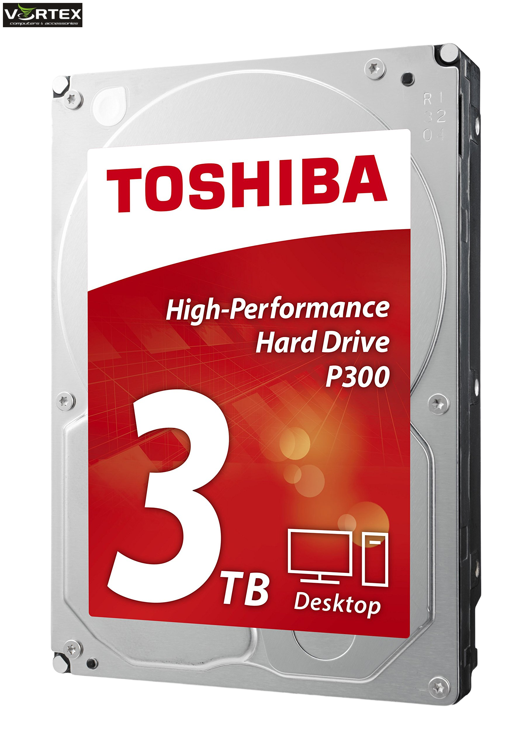 HDD 3,5" Toshiba P300 3TB 3.5", 3 TB, SATA3, 64 MB, 3,5", 7.200 rpm HDWD130UZSVA