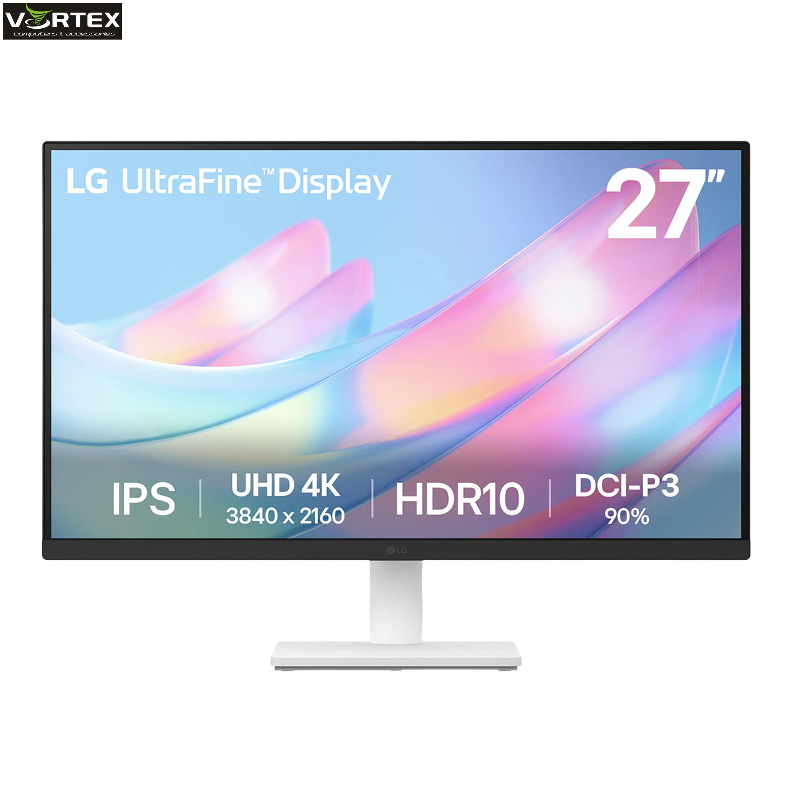 Monitor 27 LG 27US500-W IPS, UHD 3840x2160, HDR10, 2xHDMI, DP, White