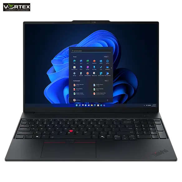 ThinkPad E16 Gen 3 Black - Ultra 5 225H, 16GB, 512GB, 16", DOS
Intel Core Ultra 5 225U, 12C (2P + 8E + 2LPE) / 14T, Max Turbo up to 4.8GHz, 12MB/ 1 x 16GB SO-DIMM DDR5-5600/ (up to 2 PCIe) 512GB SSD M.2 2242 PCIe 4.0x4 NVMe Opal 2.0/ 16" WUXGA (1920x1200