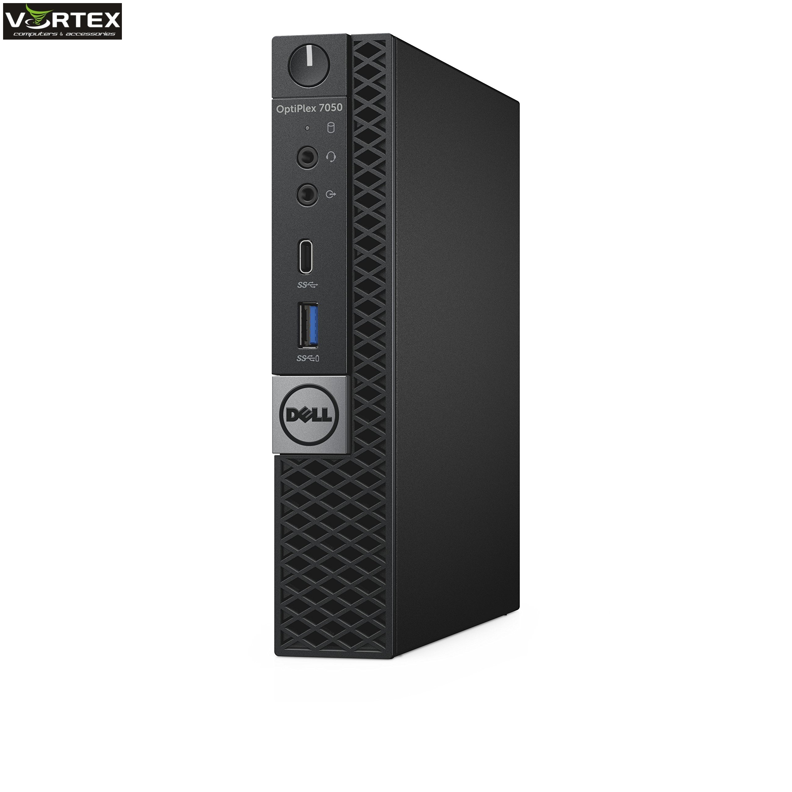 PERSONAL COMPUTER DELL OptiPlex 7050 Micro Form Factor, i7-7700T, 8GB DDR4 2400MHz, 128GB SSD M.2, Kbd & Mouse, Ubuntu, 3 Yrs