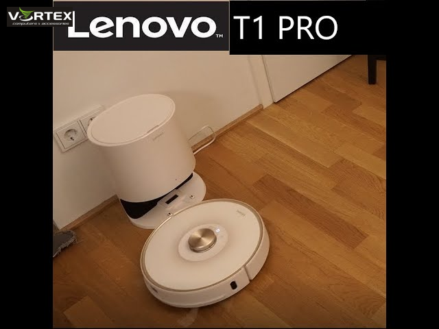 Robot Vacuum Cleaner LENOVO T1 Pro (D800) Vacuum Cleaner Robot Laser Navigation&Dustbin Dock Automatic Dirt Disposal