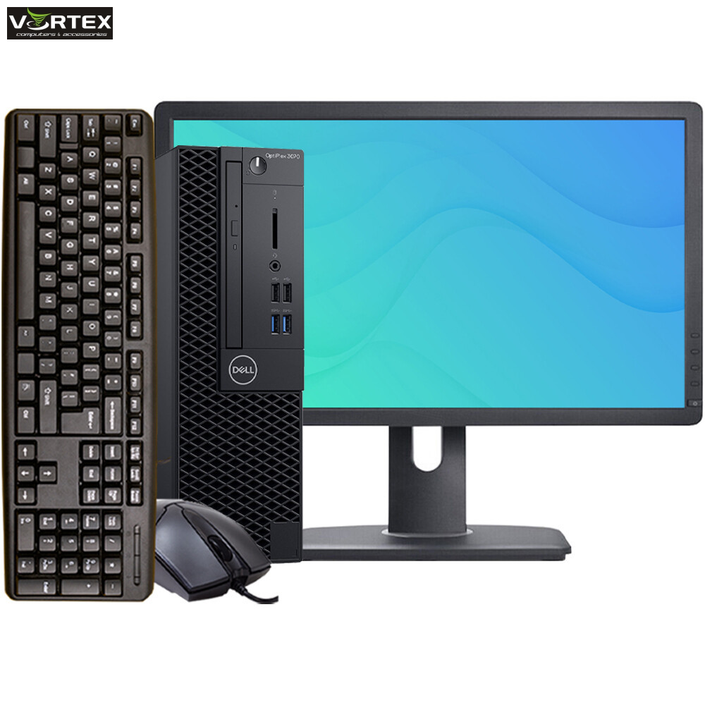 PERSONAL COMPUTER DELL OptiPlex 3070SFF, i3-9100, 8GB DDR4 2666, M.2 256GB SSD, DVD RW, Kbd & Mouse, Win 10 Pro 64bit, 3 Yrs