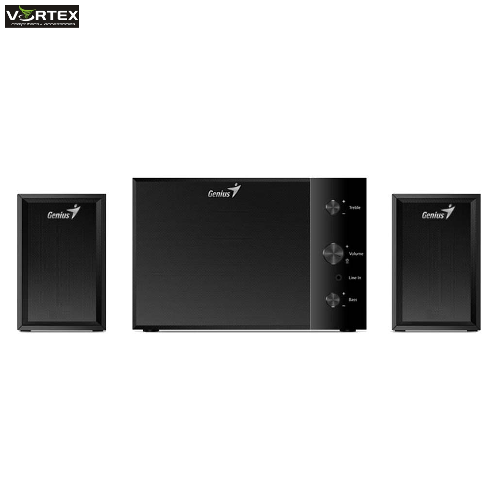 SPEAKERS 2.1 GENIUS SW-2.1 350 BLACK (11W)