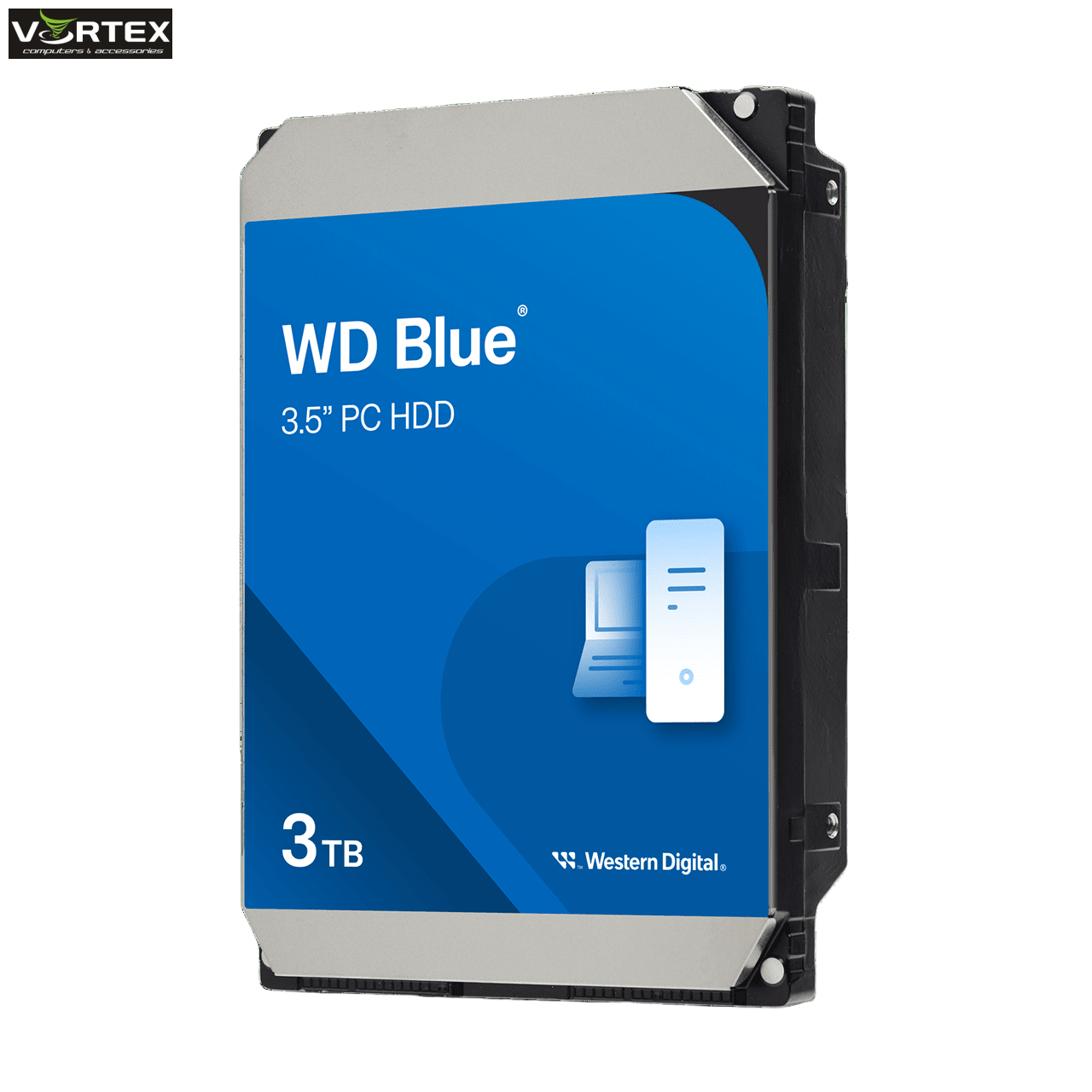 HDD 3.5 4TB Western Digital WD Blue SATA3 128MB 5400RPM WD40EZZX