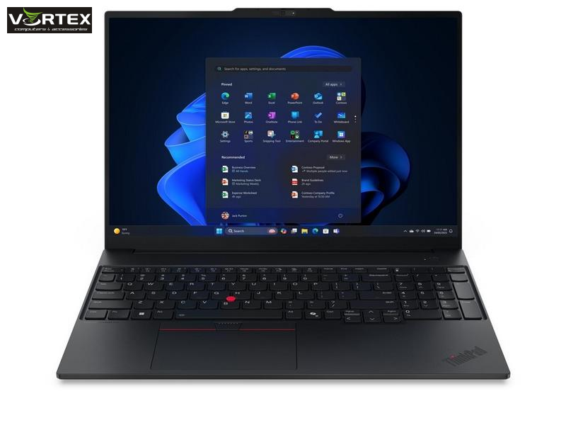 ThinkPad E16 Gen 3 Black - R5 230, 32GB, 1TB, 16", DOS
AMD Ryzen 5 230 (6C / 12T, 3.5 / 4.9GHz, 6MB L2 / 16MB L3)/ 2x 16GB SODIMM DDR5-5600/ (up to 2 PCIe) 1TB SSD M.2 2242 PCIe 4.0x4 NVMe Opal 2.0/ 16" WUXGA (1920x1200) IPS 300nits Anti-glare, 45% NTSC +