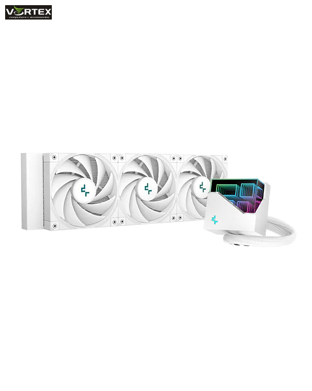 Cooler Liquid Deepcool LT720 Sockets All Intel/AMD White