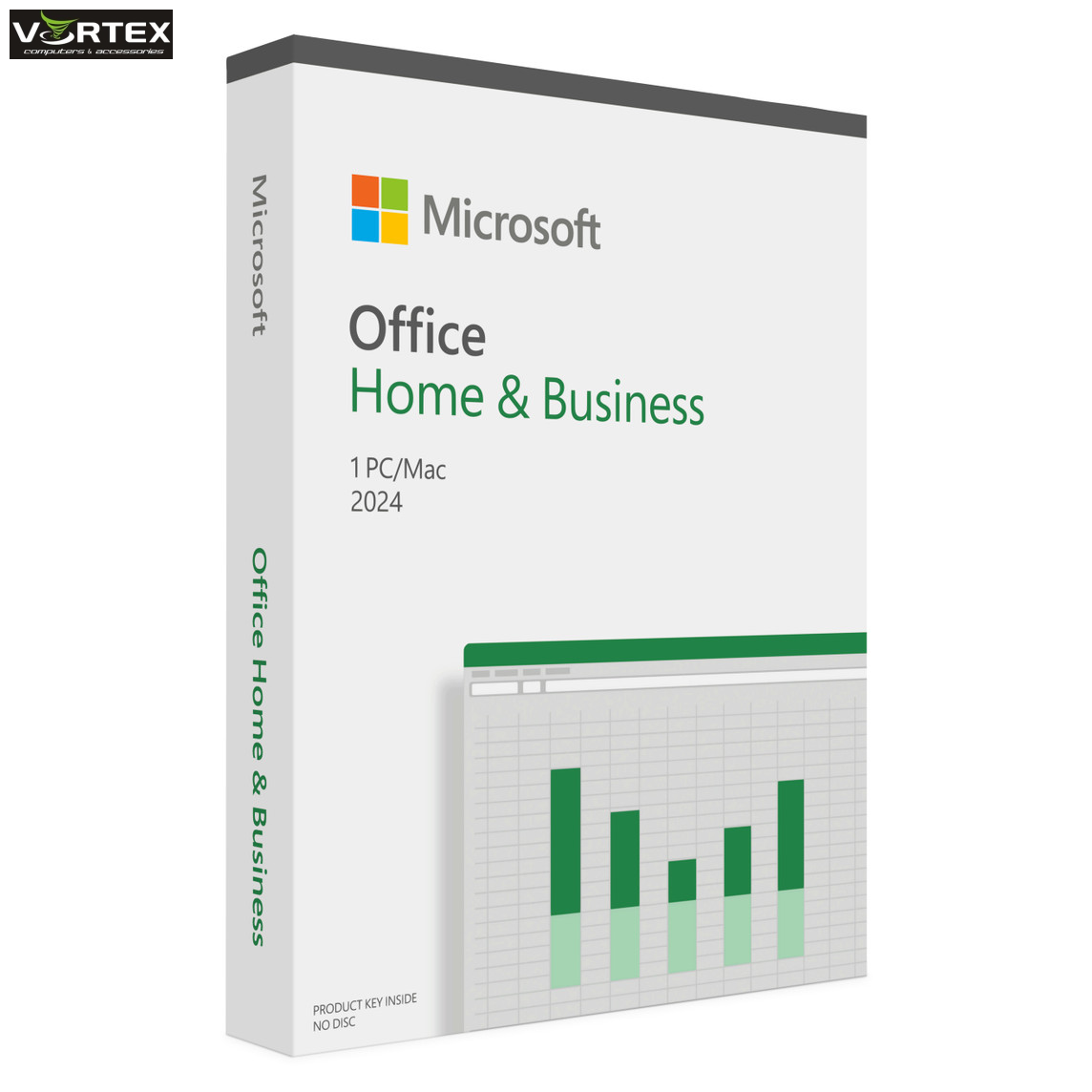 Office Home&Business 2024 English / PC or Mac / Medialess
