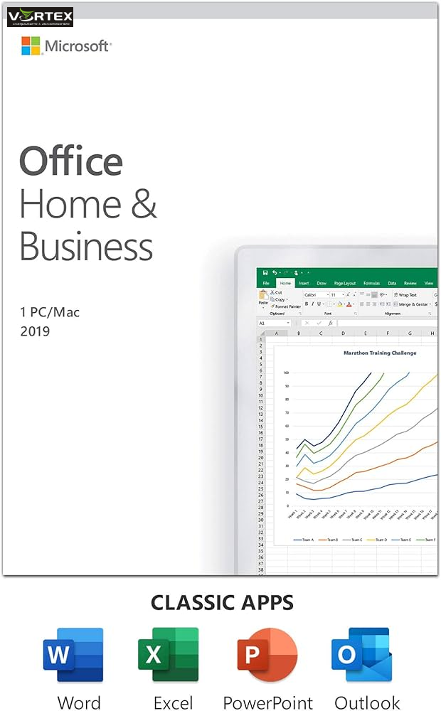 SOFTWARE MICROSOFT Office Home and Business 2019 32/64
