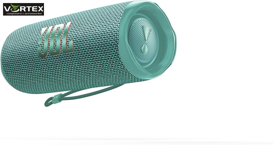 SPEAKERS BLUETOOTH JBL FLIP 6 (12 hours playtime), IPX67 waterproof, 20W, TEAL