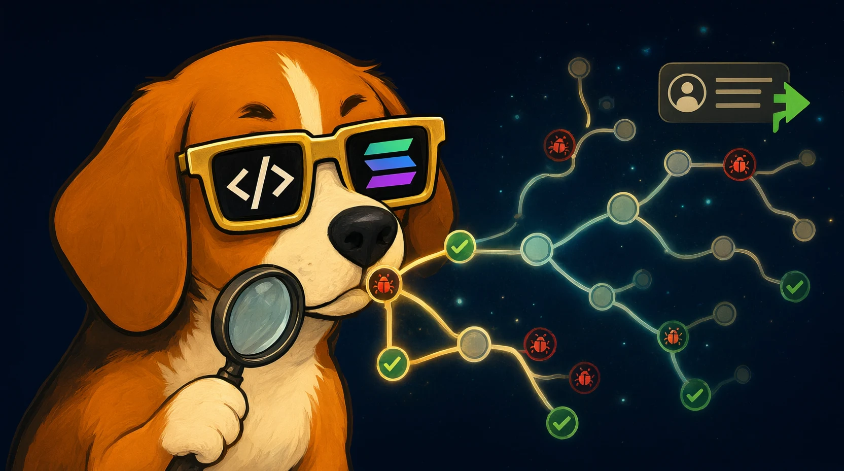 GitHub sniff: code review, fixes and new repos